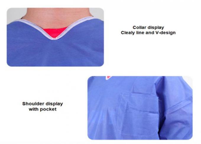 Breathable medizinische Isolierung bekleidet das Alkali, das für Krankenhaus/Klinik beständig ist