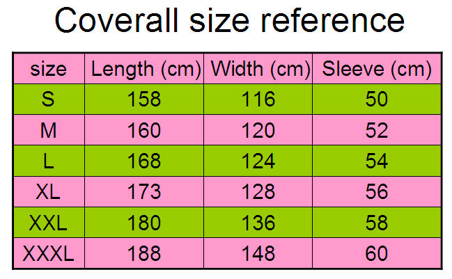 LangÃ¤rmliger Arbeits-Overall-Overall-einteilige Arbeits-Uniform