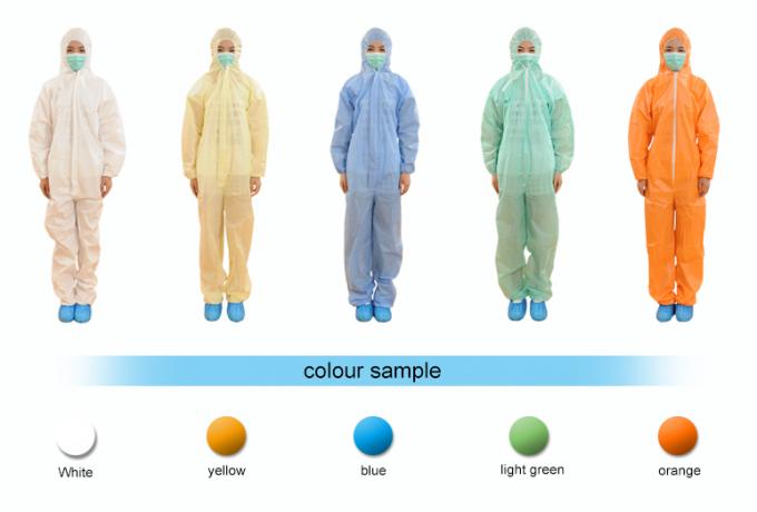 Antigröße des staub-/Farben-nicht gesponnene Laborkittel-S-3XL mit den Taschen verfügbar
