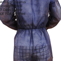 S-3XL nicht gesponnenes chirurgisches Kleid ohne Haube, leichter Breathable Overall