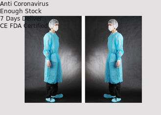 Staubdichte das Sondergröße-medizinische schützende Wegwerfkleid imprägniern