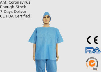 Chemisches beständiges Wegwerfmedizinisches scheuert schützende Größe des Overall-XL XXL
