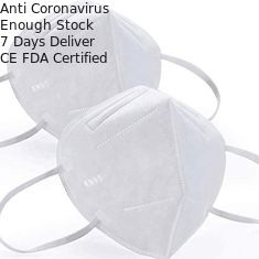 Antifaltbare KN95 Gesichtsmaske der verschmutzungs-3D, Sicherheits-Maske des Luftfilter-4-Layer