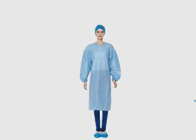 Leichtes chirurgisches Kleid Sms, Breathable Wegwerfmedizinisches scheuert sich