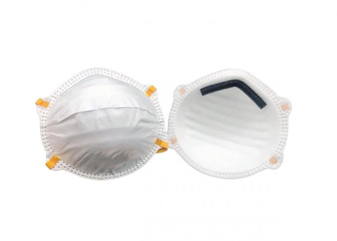 Wegwerf-Schalen-geformter Schutz-Partikelgesichtsmaske des Staub-FFP2